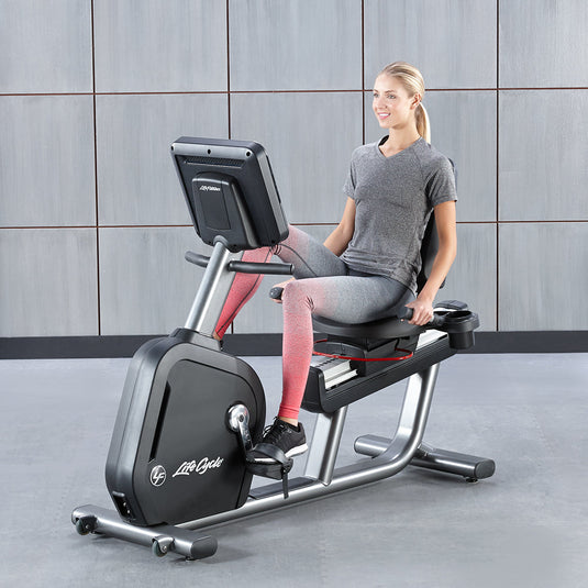 Life Fitness Club Series+ Recumbent Lifecycle Bike