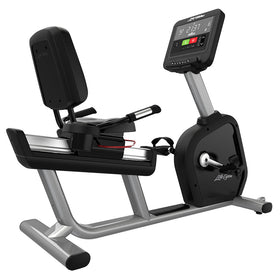 Life Fitness Integrity Lifecycle Recumbent Exercise Simple Base Bike- Outlet