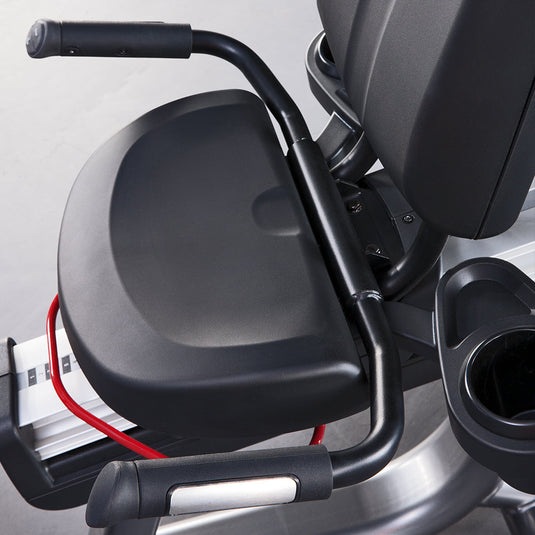 Life Fitness Integrity Lifecycle Recumbent Exercise Simple Base Bike- Outlet