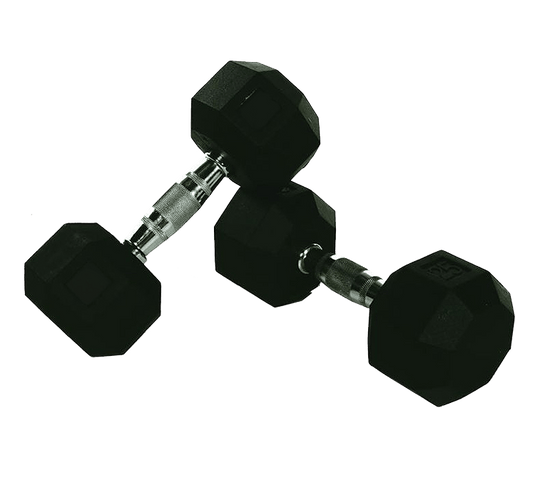 Hudson Steel Rubber Hex Dumbbells