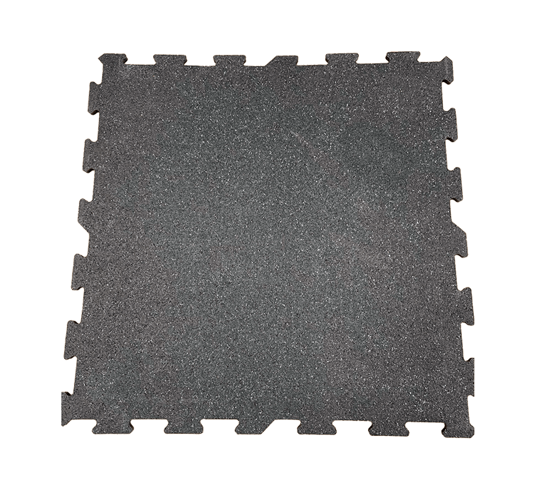 Hudson Steel Rubber Interlocking Floor Mat 3/8″ Thick Fitness