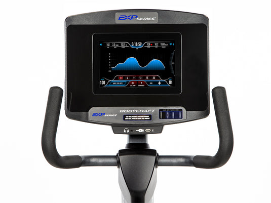 BodyCraft R1000 10" Touchscreen Recumbent Bike