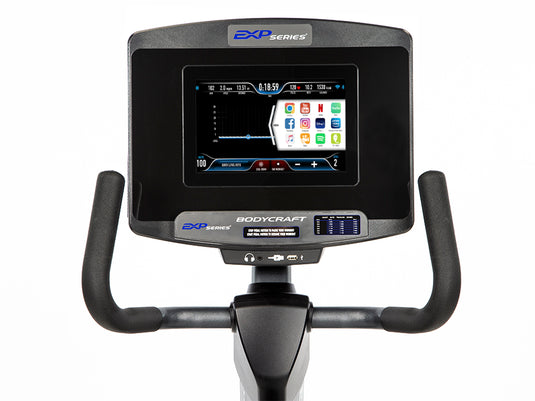 BodyCraft R1000 10" Touchscreen Recumbent Bike