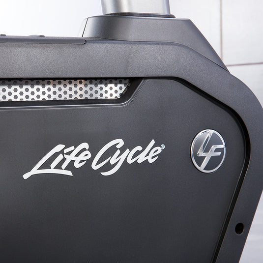 Life Fitness Integrity Lifecycle Upright Exercise Bike- Outlet