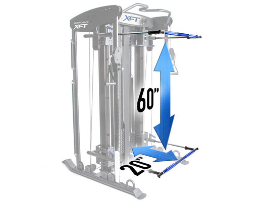 BodyCraft XFT 200 LB Stack Functional Trainer